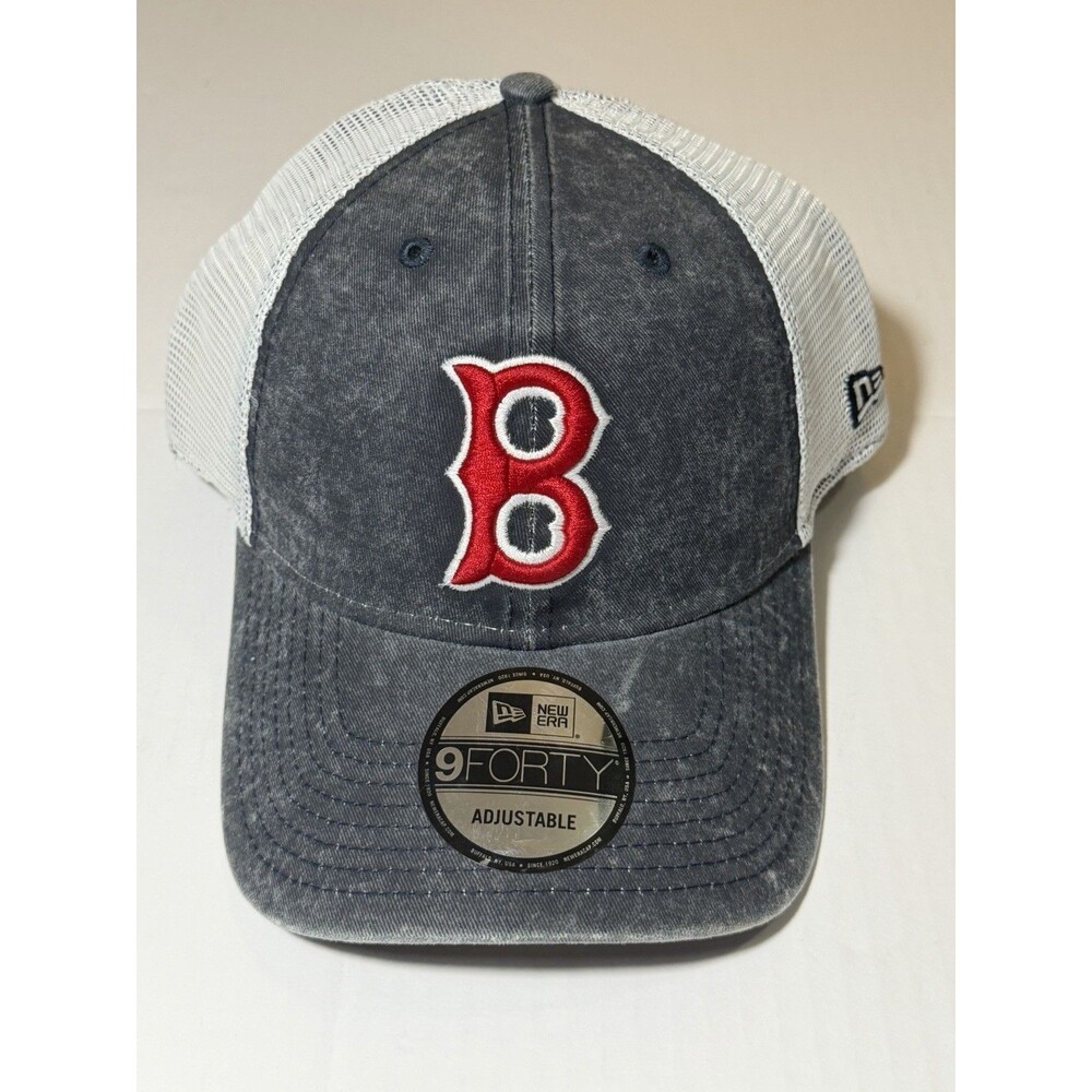 New Boston Red Sox Cooperstown Collection New Era 9Forty Trucker Hat Cap